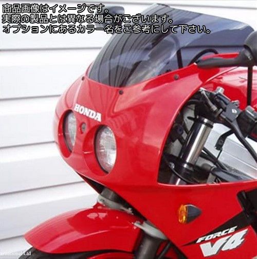 Powerbronze / パワーブロンズ スタンダードスクリーン フロストサファイヤ ブルー HONDA NC30 VFR400 | 410-H110-018