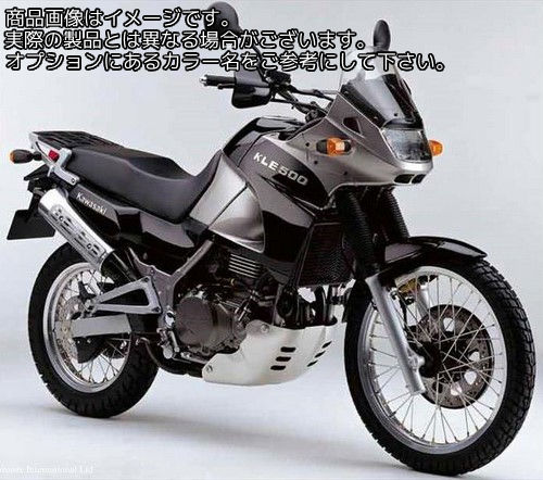 Powerbronze / パワーブロンズ スタンダード スクリーン KAWASAKI KLE500 91-93 レッド | 410-K107-005