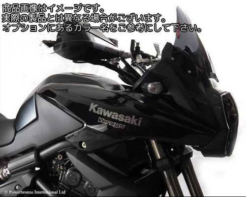 Powerbronze / パワーブロンズ スタンダード スクリーン KAWASAKI VERSYS 10-11 レッド | 410-K162-005