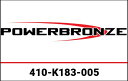 Powerbronze / パワーブロンズ スタンダードスクリーン KAWASAKI NINJA 125 19-20 レッド | 410-K183-005