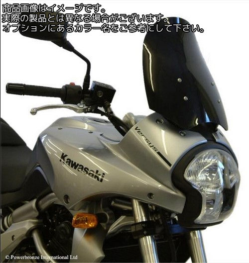 Powerbronze / パワーブロンズ フリップスクリーン フロストサファイヤ ブルー KAWASAKI GPZ900R | 420-K123-018