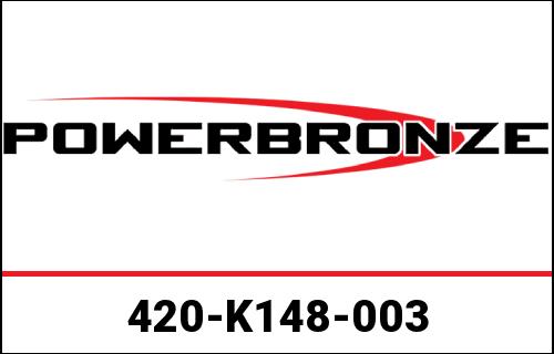 Powerbronze フリップスクリーン KAWASAKI NINJA 1000SX 20-21 (410 MM HIGH)/ソリッドブラック | 420-K148-003