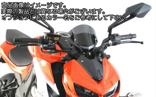Powerbronze / パワーブロンズ ライトスクリーン レッド KAWASAKI Z1000 14-19 Z1000R 17-19 (155 MM HIGH X 185 MM WIDE) | 430-U153-005