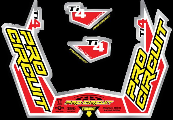 ProCircuit Exhaust Decal | DC09TI4GP