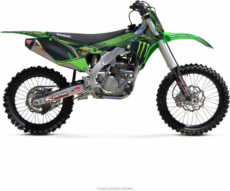 PRO CIRCUIT モンスターエナジー グラフィックキット Kawasaki KX250F | DK19250T