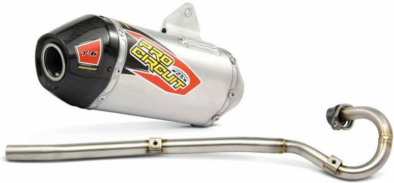 PRO CIRCUIT T-6 ユーロ エキゾーストシステム スチール/チタンマフラー Yamaha YZ450F | 0131445H