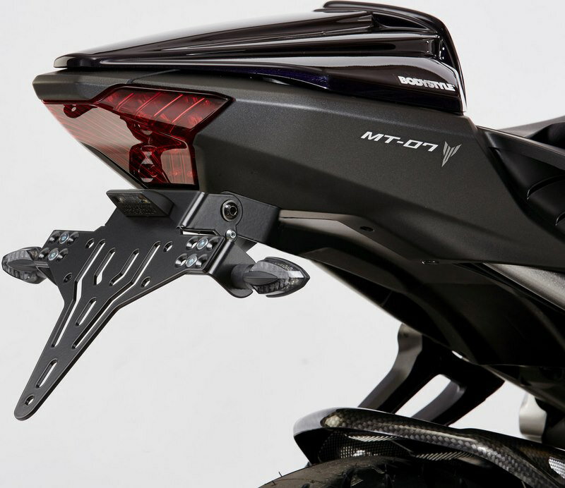 Protech / プロテック ナンバープレートホルダー kit including reflector and plate light - ブラック..