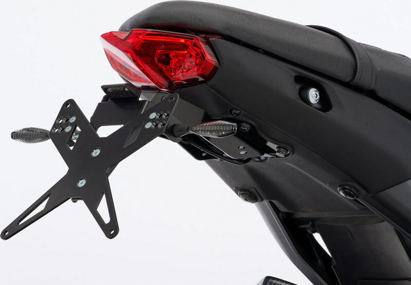 Protech / プロテック ナンバープレートホルダー kit including reflector and plate light - ブラック..