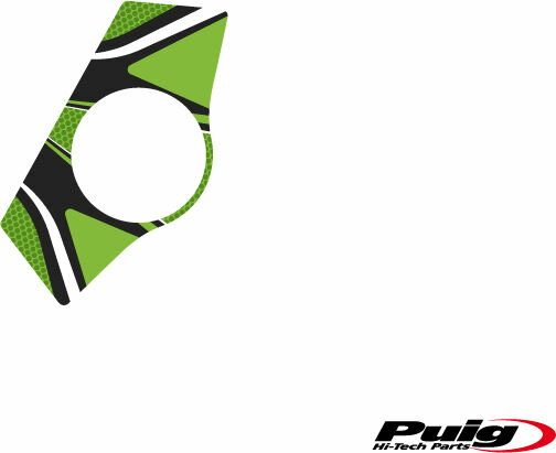 Puig／プーチ ラディカル ヨークプロテクター- グリーン | 6950V(2.0)