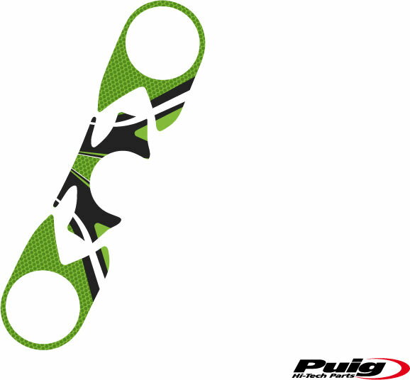 Puig／プーチ ラディカル ヨークプロテクター- グリーン | 6951V(2.0)
