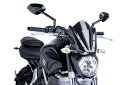 Puig/プーチ ウィンドシールド Naked New Generation スポーツ- ブラック | 7015N