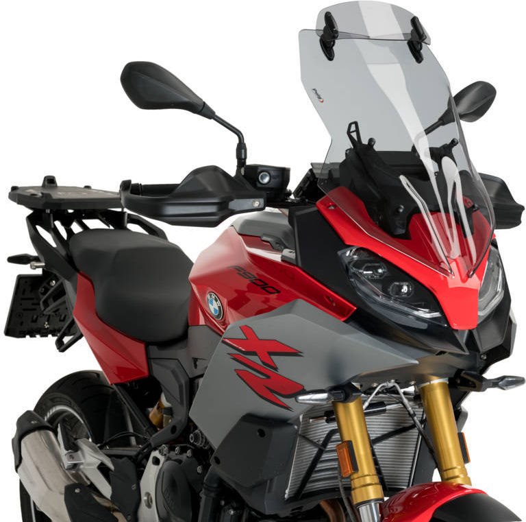 Puig / プーチ ツーリング ウィンドシールド バイザー付き BMW F900XR 2020- スモーク | 20392H