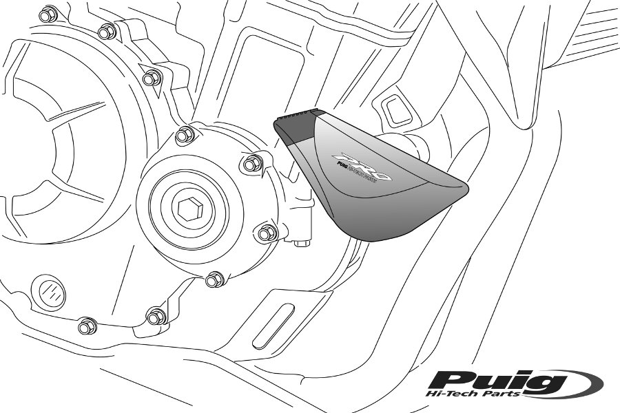 Puig／プーチ クラッシュパッド スペア PRO- ブルー | 5533A