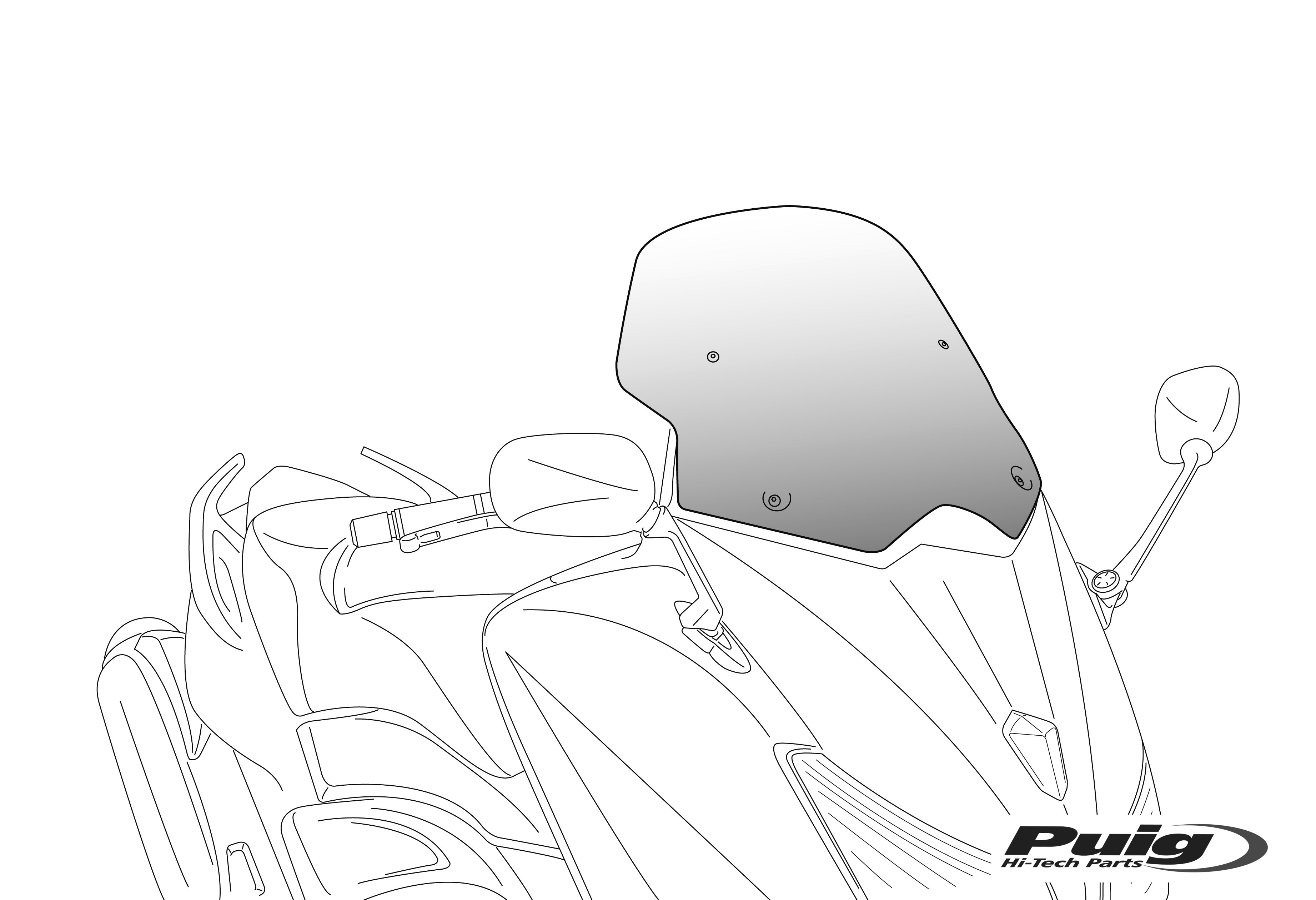 適合車種: HONDAINTEGRA 700 (2012-2013)INTEGRA 750 (2014-2020)記事コード：6283WEAN バーコード : 6283000000872V-Tech LineのSport Puigスクリーンで、あなたのモーターサイクルのスポーティなイメージを向上させましょう。このスクリーンはV-Tech Lineデザインに属し、風洞実験により空力特性の向上と安定性を確保するために開発されました。空力抵抗に加えて、中央部と側面部の角張った形状により、風の流れを変え、乱れを最小限に抑えることができます。モーターサイクルのモデルによっては、この新しいスクリーンをモーターサイクル用に改良するための空力テストが行われます。この製品はドイツのT?Vでテストされ、ABE 38120の認定を受けています。また、より高い防風性能を求められる場合には、V-Tech Touringウインドシールドをご用意しています。適合車種 HondaINTEGRA 750 (2014-2021)
