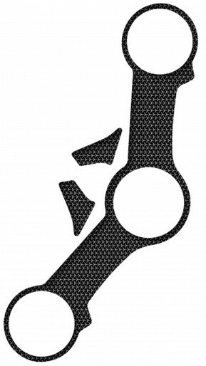 Puig／プーチ ネイキッド ヨークプロテクター- グレー | 7455U