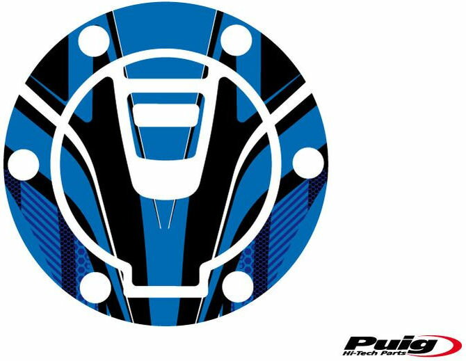Puig／プーチ ラディカル フューエルキャップ カバー- ブルー | 9447A
