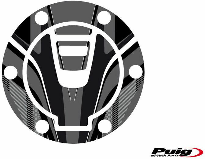 Puig／プーチ ラディカル フューエルキャップ カバー- グレー | 9447U