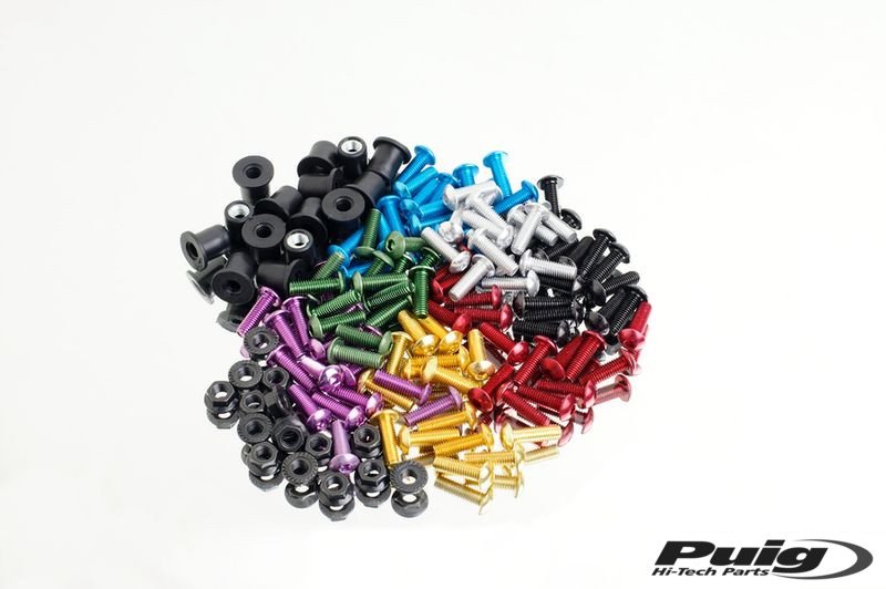 Puig／プーチ スクリューキット アノダイズド スクリーン- パープル | 0957L