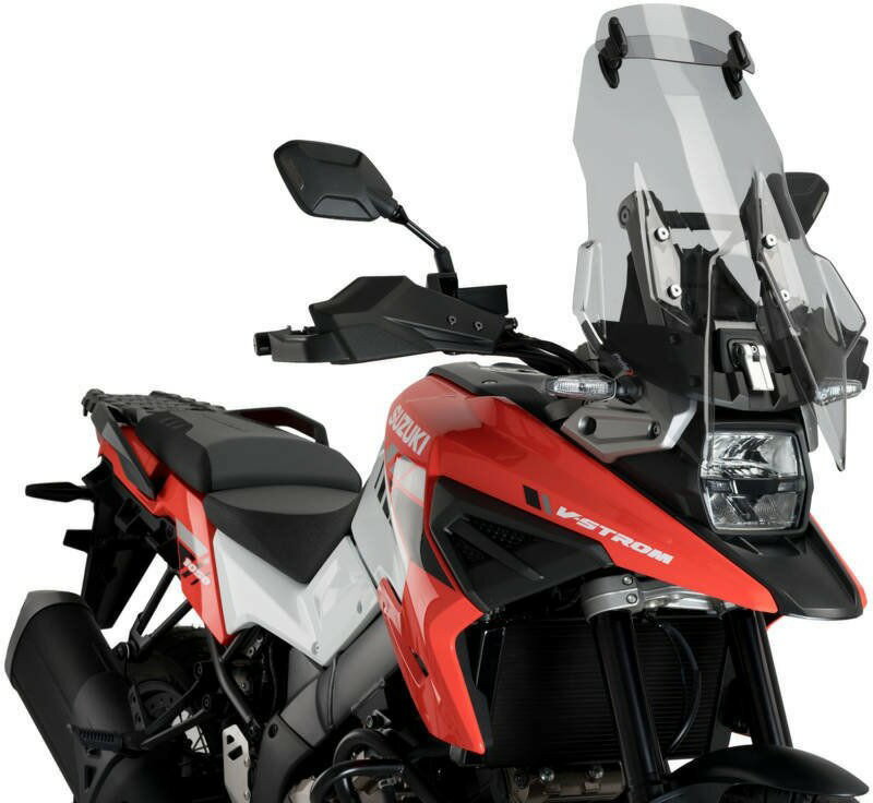 Puig / プーチ ツーリング ウィンドシールド バイザー付き スズキ DL1050XT V-STROM 2020- スモーク | 20412H