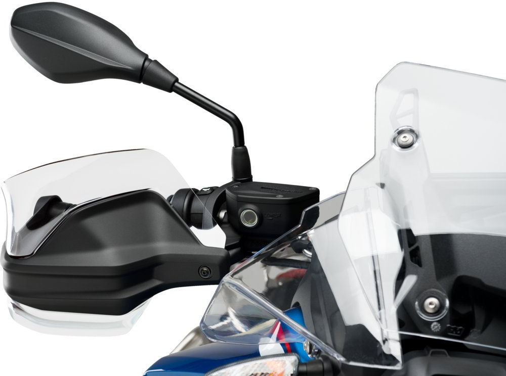 適合車種: BMWF750GS (2018-2022)F800GS ADVENTURE (2013-2018)F850GS (2018-2023)F850GS ADVENTURE (2019-2023)F900XR (2020-2023)R1200GS (2013-2018)R1200GS ADVENTURE (2014-2018)R1200GS EXCLUSIVE (2017-2018)R1200GS RALLYE (2017-2018)R1250GS (2018-2023)R1250GS ADVENTURE (2018-2023)R1250GS HP (2018-2022)R1250GS RALLYE (2018-2022)S1000 XR (2015-2023)EAN バーコード : 8435529318718商品コード3763PUIGエクステンション・ハンドガードは、あなたのCrosstourerモーターサイクルのハンドガードにさらなる保護を加えます。PMMA（ポリメチルメタクリレート）の硬質素材で製造されており、傷がつきにくいため、風の流れを変え、モーターサイクルとライダーの両方を保護するための最適なオプションです。モーターサイクルの外観と完璧に調和させるために、PUIGはハンドガードエクステンションを、クリアスモーク、ダークスモーク、そして保護スクリーンのように透明という異なる色で提供しています。このパーツは特定のモーターサイクルモデルでのみ利用可能で、カタログやウェブサイトでご確認いただけます。PUIGでは、モーターサイクルへのパーツの取り付けを容易にするために、取扱説明書と取り付けキットを提供しています。