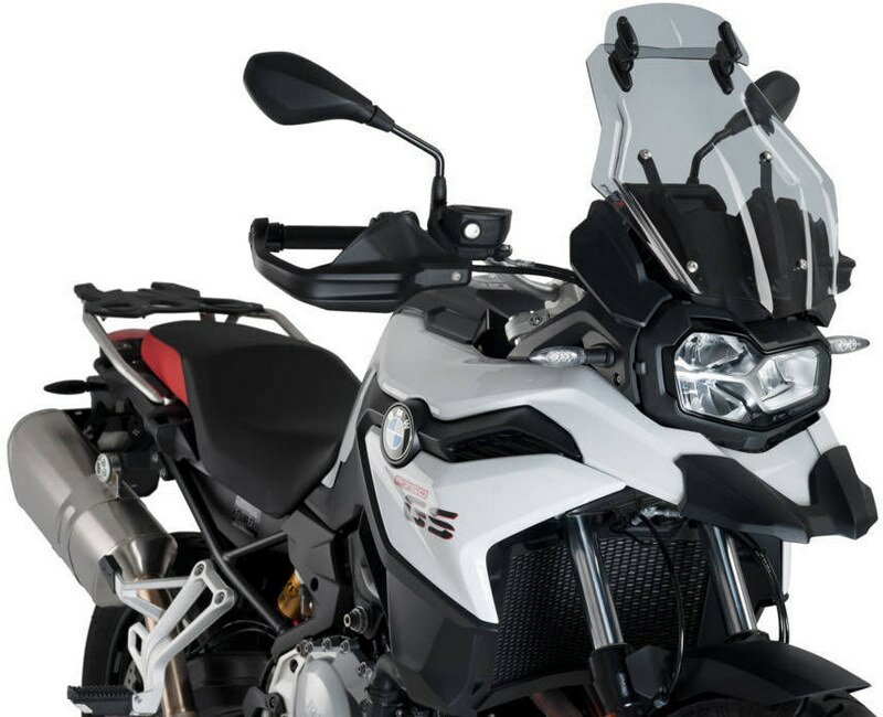 Puig / プーチ ツーリング ウィンドシールド バイザー付き BMW F750GS 2018- スモーク | 3832H