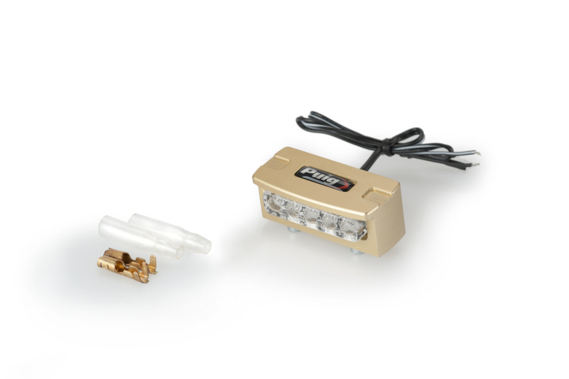 Puig / プーチ LEDライセンスライトフラッシュゴールド | 4136o
