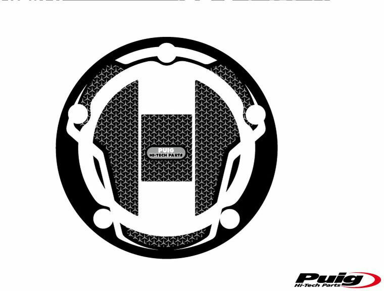 Puig／プーチ ネイキッド フューエルキャップ カバー- グレー | 6317U