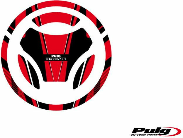 Puig／プーチ ラディカル フューエルキャップ カバー- レッド | 7584R