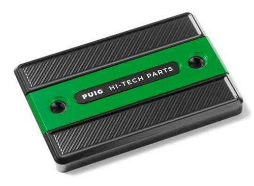 Puig／プーチ ブレーキクラッチ リクイッドタンクカバー- グリーン | 9267V
