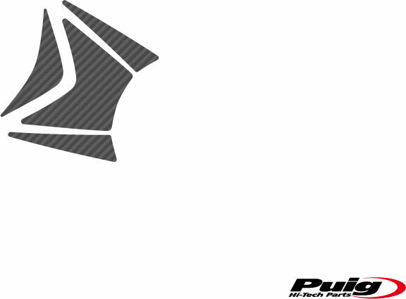Puig／プーチ ヨークプロテクター Xtreme- カーボンルック | 9433C
