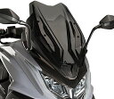 Puig/プーチ ウィンドシールド V-Tech Line スポーツ- ダークスモーク | 9478F(2)