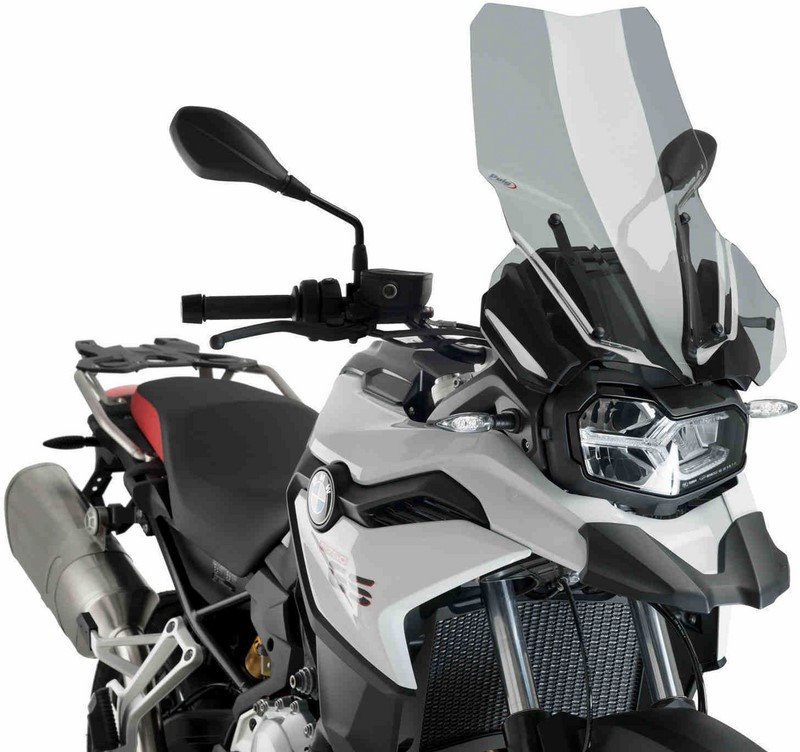 Puig／プーチ ツーリング スクリーン- スモーク BMW F750GS, F800GS, F850GS, F850GS ADVENTURE | 9770H