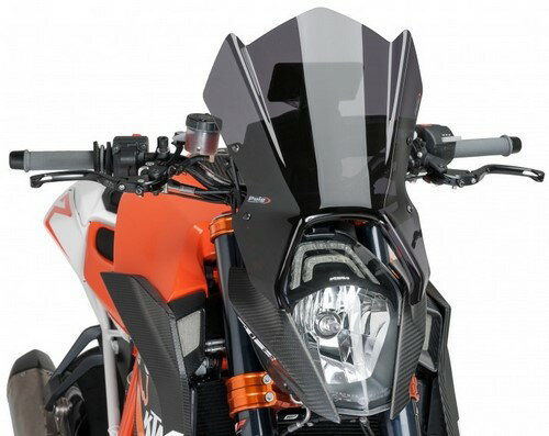 Puig／プーチ ウィンドシールド Naked New Generation スポーツ- ダークスモーク | 7014F