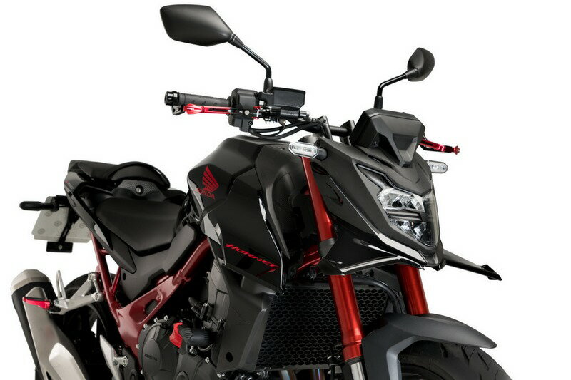 Puig ダウンフォース Naked フロントスポイラー ブラック | 21519N