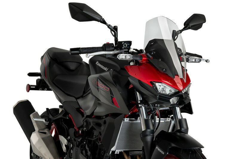 部品番号: 22009Wバーコード: 8435529362919ウィンドスクリーン N.G.ツーリング カワサキ Z500 24'