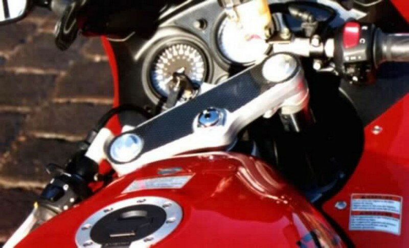 Pyramid Plastics / ピラミッドプラスチック Suzuki SV 650 S ヨークプロテクター カーボンルック 1999-2