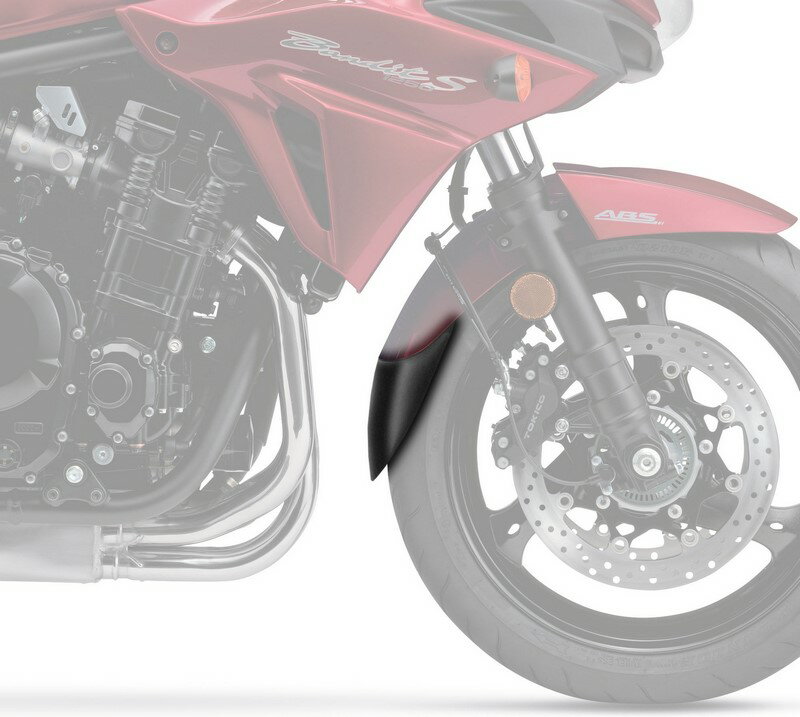 Pyramid Plastics / ピラミッドプラスチック Suzuki GSF 650 S Bandit エクステンダーフェンダー マットブラック