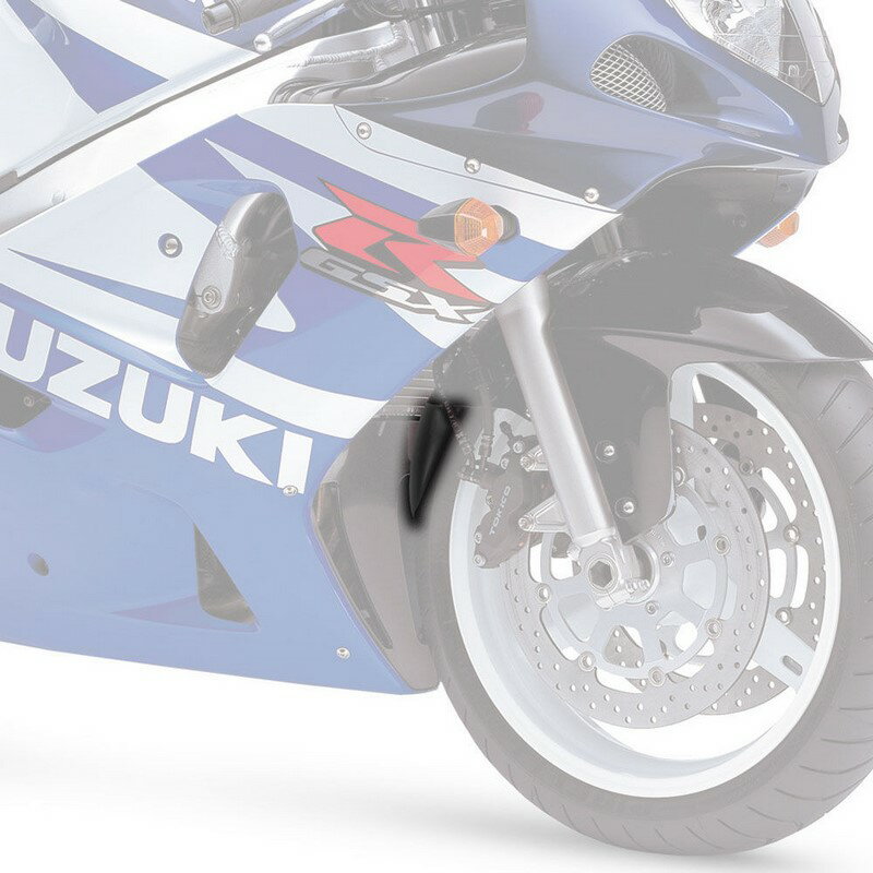 Pyramid Plastics / ピラミッドプラスチック Suzuki GSXR 1000 エクステンダーフェンダー マットブラック