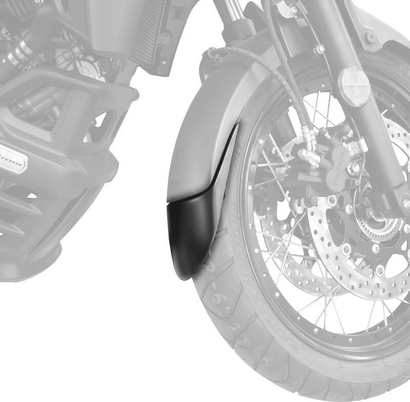 Pyramid Plastics / ピラミッドプラスチック Suzuki DL 650 V-Strom XT エクステンダーフェンダー マットブラック