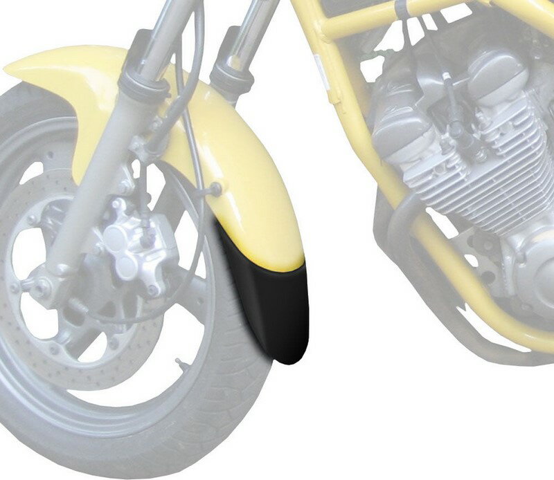 Pyramid Plastics / ピラミッドプラスチック Yamaha XJ6 N エクステンダーフェンダー マットブラック