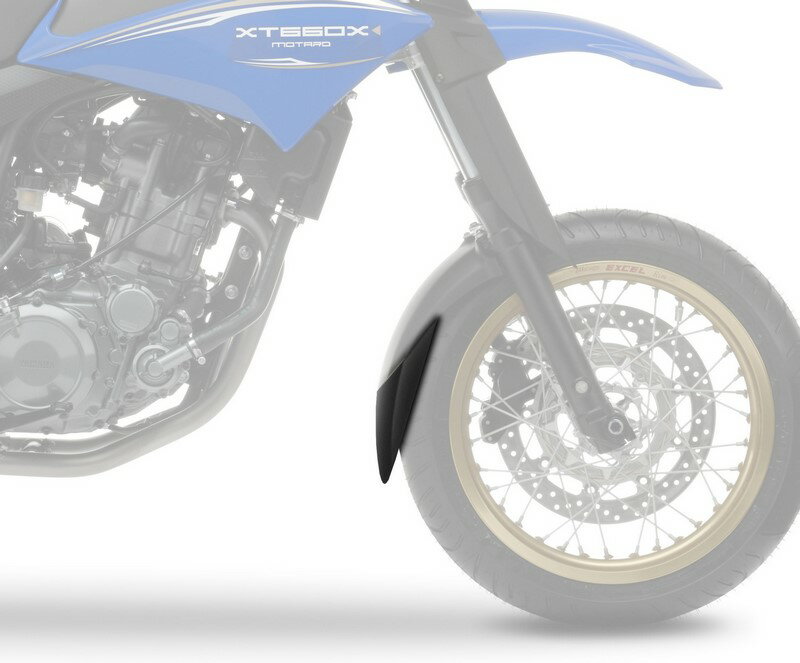 Pyramid Plastics / ピラミッドプラスチック Yamaha XT 660 X エクステンダーフェンダー マットブラック