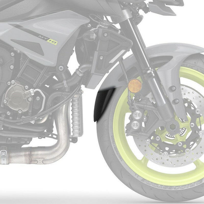 Pyramid Plastics / ピラミッドプラスチック Yamaha MT-10 エクステンダーフェンダー マットブラック