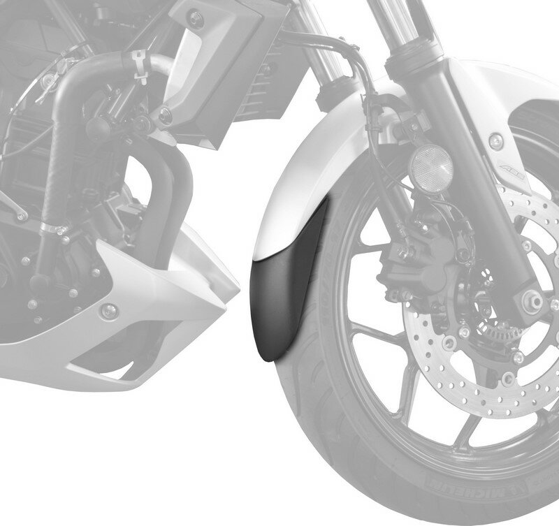 Pyramid Plastics / ピラミッドプラスチック Yamaha MT-03 エクステンダーフェンダー マットブラック