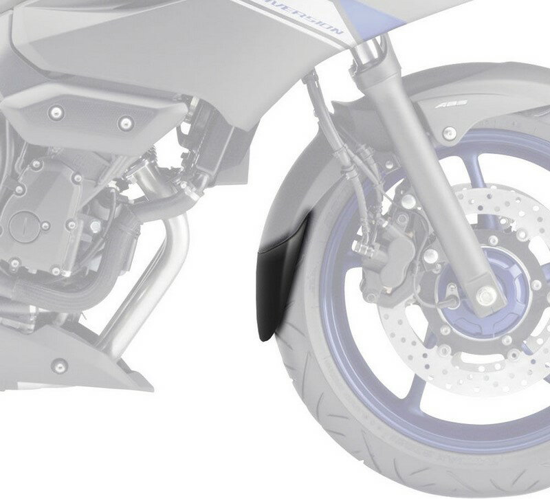 Pyramid Plastics / ピラミッドプラスチック Yamaha XJ6 Diversion F エクステンダーフェンダー マットブラック