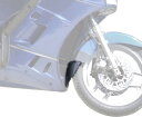 Pyramid Plastics / ピラミッドプラスチック Kawasaki GTR 1000 エクステンダーフェンダー マットブラック