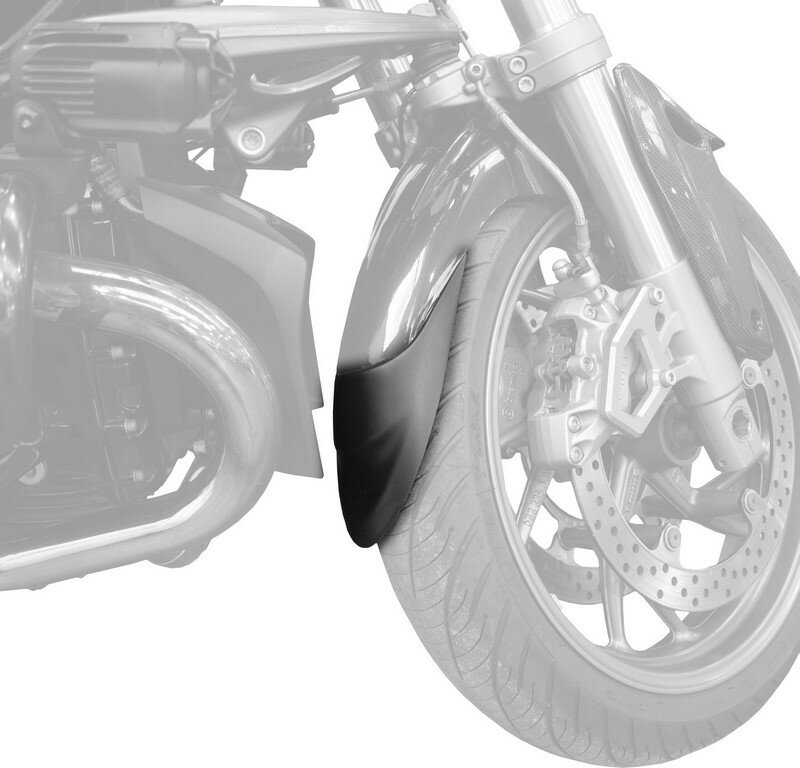 Pyramid Plastics / ピラミッドプラスチック BMW R1200 R エクステンダーフェンダー マットブラック 2