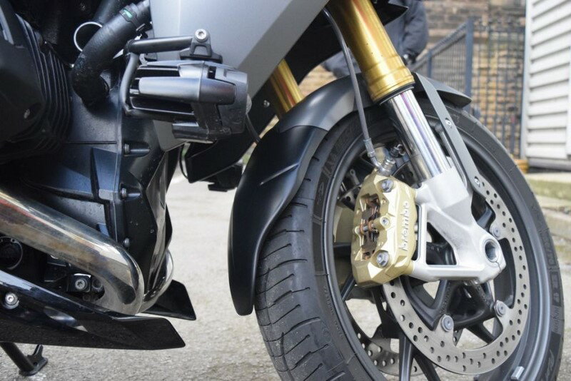 Pyramid Plastics / ピラミッドプラスチック BMW R1200 RS Glue Fit エクステンダーフェンダー マットブラック