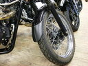 Pyramid Plastics / ピラミッドプラスチック Triumph Thruxton (スラクストン) 900 エクステンダーフェンダー マットブラック