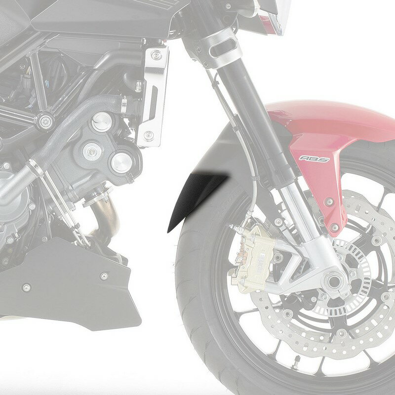 Pyramid Plastics / ピラミッドプラスチック Aprilia Shiver 750 エクステンダーフェンダー マットブラック