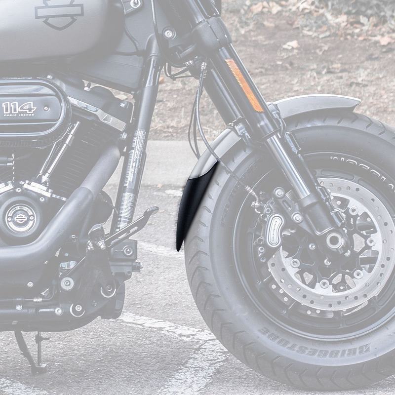 Pyramid エクステンダーフェンダー | マットブラック | ハーレーダビッドソン Fat Bob 107 2018- | 058621